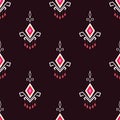 Thai silk fabric vector pattern